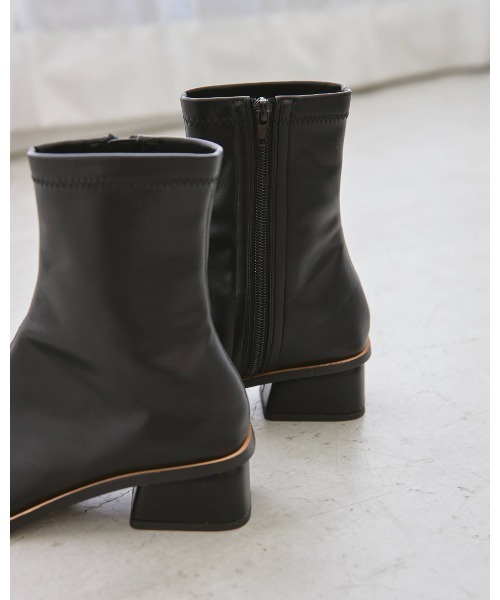 TODAYFUL（トゥデイフル）の「ステッチレザーブーツ（ブーツ・レディース・ブラック/ダークブラウン/モスグリーン・36inch/38inch/37inch）」の11枚目の写真