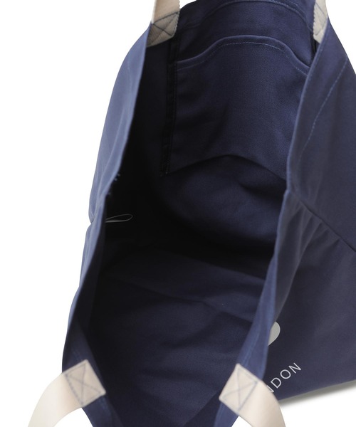 SILAS（サイラス）の「SILAS BIG TOTE BAG サイラス ビッグトートバッグ（トートバッグ・メンズ・ホワイト/ブラック/オリーブ/ネイビー・ONE SIZE）」の8枚目の写真