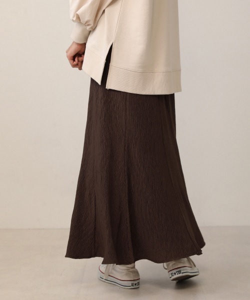 Bou Jeloud(ブージュルード)の「【WEB限定】ストレッチマーメイドスカート(スカート・レディース・ブラック/ベージュ/ブラウン/ライトカーキ・FREE)」の16枚目の写真
