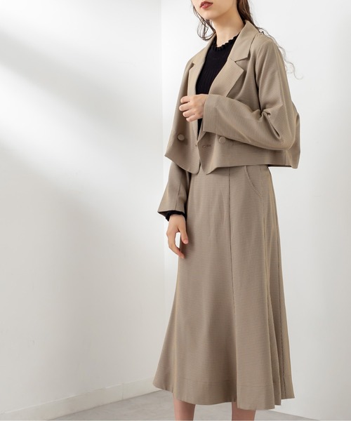 OLIVE des OLIVE（オリーブデオリーブ）の「ビタースイーツマーメイドフレアスカート（スカート・レディース・ブラウン/ライム/ライトブラウン/グレイッシュベージュ・FREE）」の13枚目の写真