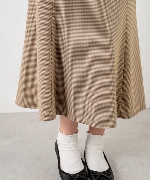 OLIVE des OLIVE（オリーブデオリーブ）の「ビタースイーツマーメイドフレアスカート（スカート・レディース・ブラウン/ライム/ライトブラウン/グレイッシュベージュ・FREE）」の12枚目の写真