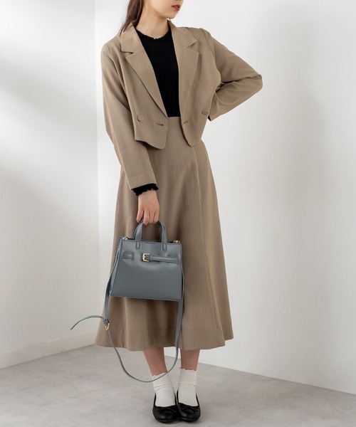 OLIVE des OLIVE（オリーブデオリーブ）の「ビタースイーツマーメイドフレアスカート（スカート・レディース・ブラウン/ライム/ライトブラウン/グレイッシュベージュ・FREE）」の20枚目の写真