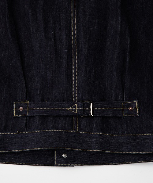 GDC（ジーディーシー）の「NONWASH DENIM JACKET（デニムジャケット・メンズ・インディゴブルー・SMALL/MEDIUM/LARGE）」の12枚目の写真