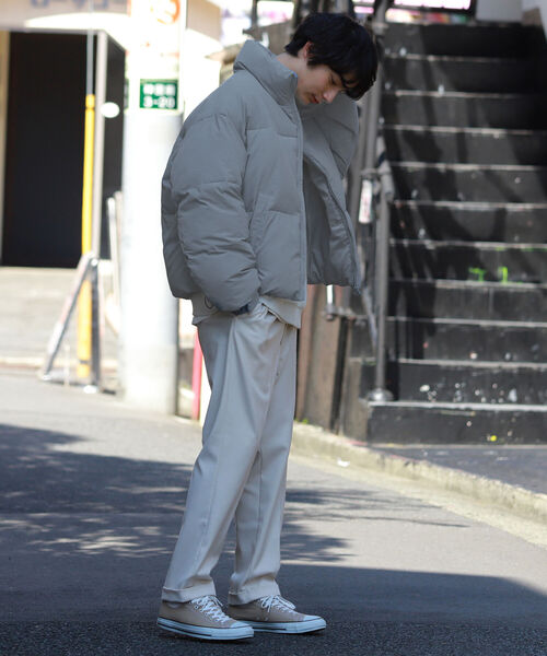 BeAMS DOT（ビームスドット）の「【WEB限定】BeAMS DOT / スタンドネック ジップアップ 中綿ブルゾン21FW（ダウンジャケット/コート・メンズ・ブラック/ブルー系その他・MEDIUM/LARGE）」の20枚目の写真