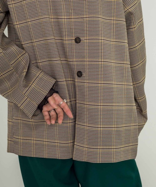 w closet（ダブルクローゼット）の「【SETUP対応】シングル前テーラードジャケット（テーラードジャケット・レディース・ベージュ系その他/ブラック系その他・FREE）」の14枚目の写真