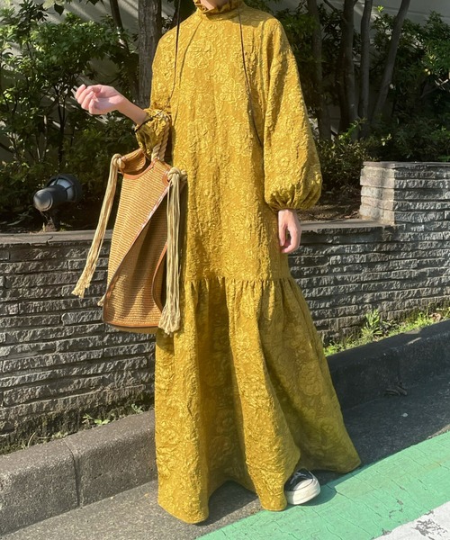 PERNA（ペルナ）の「総柄ロングワンピース（ワンピース）」 - WEAR
