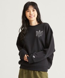 adidas | トレフォイル フリンジ刺しゅう付きスウェット / アディダスオリジナルス(スウェット)