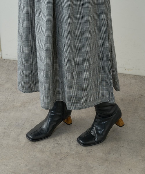 natural couture(ナチュラルクチュール)の「【WEB限定】袖コンドッキングワンピース(ワンピース・レディース・ブラック/その他1/グレイッシュベージュ・FREE)」の21枚目の写真