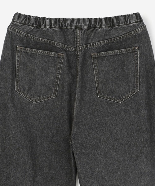 Bshop(ビショップ)の「【Sanca】デニムイージーワイドパンツ MEN(デニムパンツ・メンズ・ブラック・FREE)」の9枚目の写真