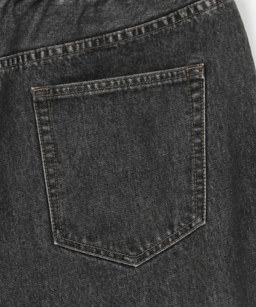 Bshop(ビショップ)の「【Sanca】デニムイージーワイドパンツ MEN(デニムパンツ・メンズ・ブラック・FREE)」の7枚目の写真
