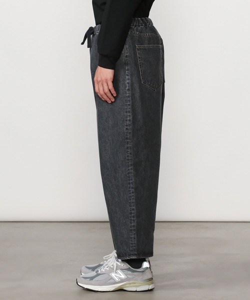 Bshop(ビショップ)の「【Sanca】デニムイージーワイドパンツ MEN(デニムパンツ・メンズ・ブラック・FREE)」の14枚目の写真