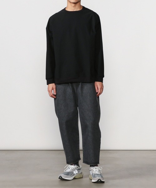 Bshop(ビショップ)の「【Sanca】デニムイージーワイドパンツ MEN(デニムパンツ・メンズ・ブラック・FREE)」の16枚目の写真