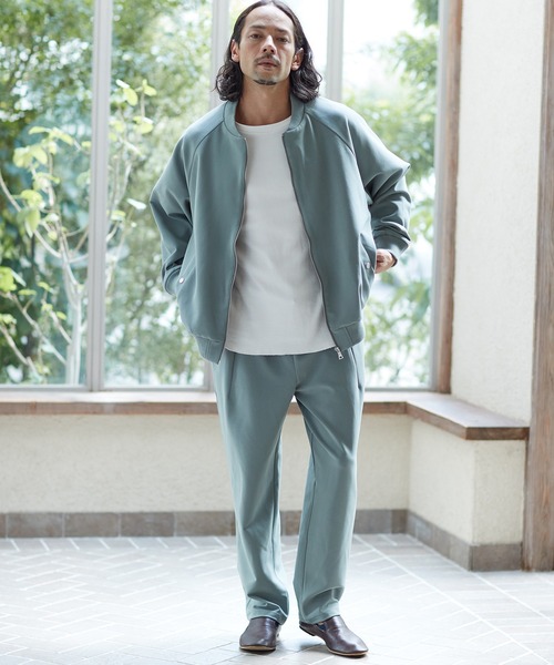 CAMBIO(カンビオ)の「mp9497-タックワイドイージーパンツ(その他パンツ・メンズ・ベージュ/グリーン/ブラック・M/L)」の9枚目の写真