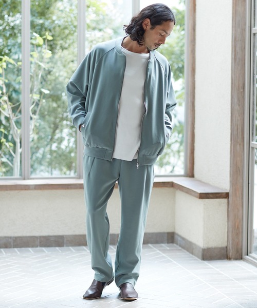 CAMBIO(カンビオ)の「mp9497-タックワイドイージーパンツ(その他パンツ・メンズ・ベージュ/グリーン/ブラック・M/L)」の11枚目の写真