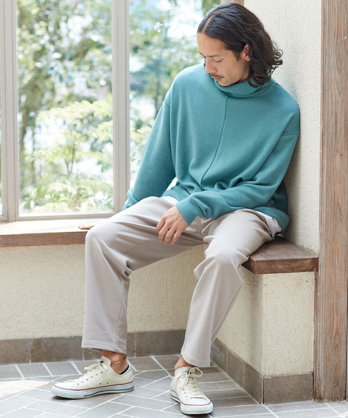 CAMBIO(カンビオ)の「mp9497-タックワイドイージーパンツ(その他パンツ・メンズ・ベージュ/グリーン/ブラック・M/L)」の15枚目の写真