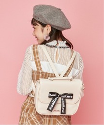 JENNI love | ３wayリボンサッチェルバッグ(ショルダーバッグ)