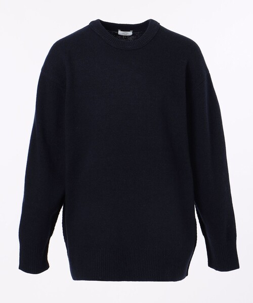 J.PRESS YORK STREET(ジェイプレスヨークストリート)の「【UNISEX】WINTER クルーニット(ニット/セーター・メンズ・グレー系/黄土色系/グリーン系/ネイビー系/ワイン系・SMALL/MEDIUM/LARGE)」の4枚目の写真