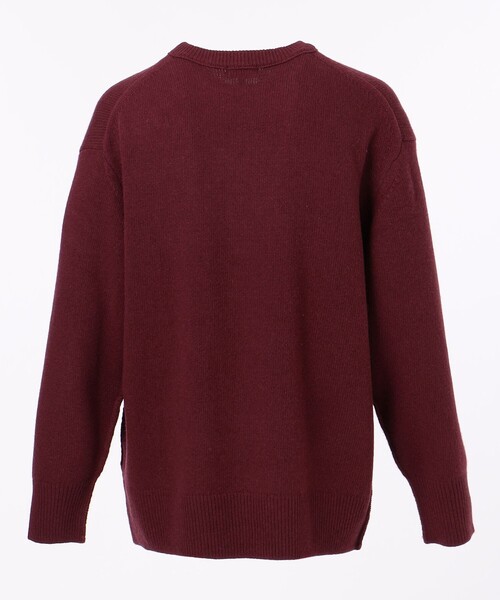 J.PRESS YORK STREET(ジェイプレスヨークストリート)の「【UNISEX】WINTER クルーニット(ニット/セーター・メンズ・グレー系/黄土色系/グリーン系/ネイビー系/ワイン系・SMALL/MEDIUM/LARGE)」の7枚目の写真