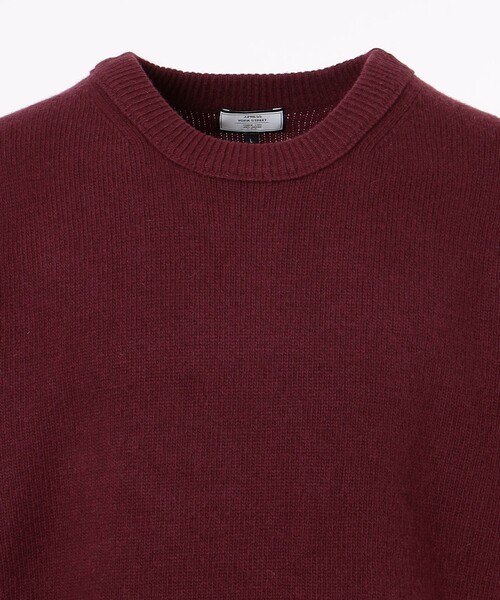 J.PRESS YORK STREET(ジェイプレスヨークストリート)の「【UNISEX】WINTER クルーニット(ニット/セーター・メンズ・グレー系/黄土色系/グリーン系/ネイビー系/ワイン系・SMALL/MEDIUM/LARGE)」の8枚目の写真