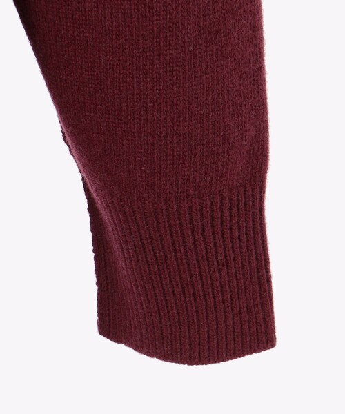 J.PRESS YORK STREET(ジェイプレスヨークストリート)の「【UNISEX】WINTER クルーニット(ニット/セーター・メンズ・グレー系/黄土色系/グリーン系/ネイビー系/ワイン系・SMALL/MEDIUM/LARGE)」の9枚目の写真