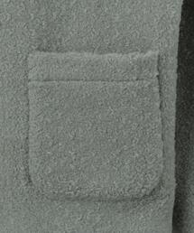 〈6 ROKU〉BOA SHELL STICH CARDIGAN/カーディガン 6（ロク）の「＜6(ROKU)＞BOA SHELL STICH CARDIGAN/カーディガン