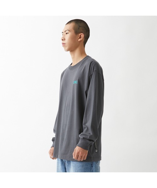 LMCの「LMC ESSENTIAL OG FN LONG SLV TEE（Tシャツ/カットソー・メンズ・ブラック/チャコール/ホワイト・M/L/XL/S）」の9枚目の写真