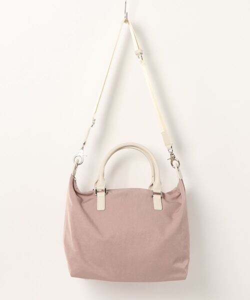 VitaFelice（ヴィータフェリーチェ）の「ナイロン2wayコンビトートバッグ（トートバッグ・レディース・カーキ/グレー/ブラック/ピンク系その他/ミント/ベージュ/チャコールグレー/ブルー・FREE）」の8枚目の写真