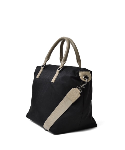 VitaFelice（ヴィータフェリーチェ）の「ナイロン2wayコンビトートバッグ（トートバッグ・レディース・カーキ/グレー/ブラック/ピンク系その他/ミント/ベージュ/チャコールグレー/ブルー・FREE）」の10枚目の写真