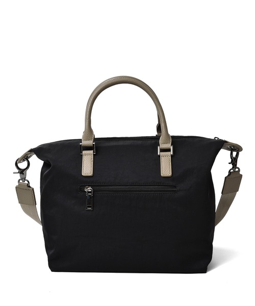 VitaFelice（ヴィータフェリーチェ）の「ナイロン2wayコンビトートバッグ（トートバッグ・レディース・カーキ/グレー/ブラック/ピンク系その他/ミント/ベージュ/チャコールグレー/ブルー・FREE）」の12枚目の写真