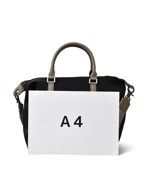 VitaFelice（ヴィータフェリーチェ）の「ナイロン2wayコンビトートバッグ（トートバッグ・レディース・カーキ/グレー/ブラック/ピンク系その他/ミント/ベージュ/チャコールグレー/ブルー・FREE）」の13枚目の写真