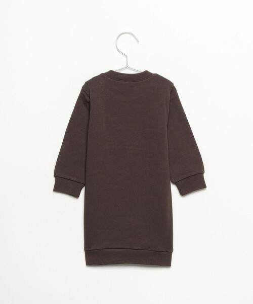 agnes b.（アニエスベー）の「K344 L ROBE ベビー サガラ刺繍 b.ロゴワンピース（ワンピース・キッズ・ブラウン系その他・1YEAR/2YEAR/18M）」の2枚目の写真