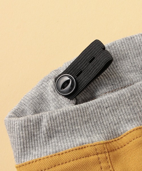 kladskap(クレードスコープ)の「電車刺しゅうロング丈ストレートパンツ(その他パンツ・キッズ・ブラック/マスタード・120cm/90cm/100cm/80cm/130cm/110cm)」の9枚目の写真