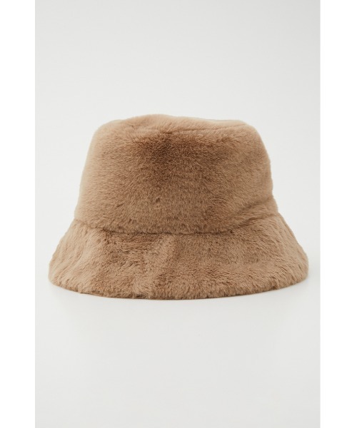 SLY（スライ）の「F FUR BUCKET HAT バケット ハット（ハット・レディース・ブラック/ベージュ/マルチ・FREE）」の14枚目の写真