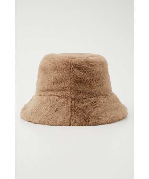 SLY（スライ）の「F FUR BUCKET HAT バケット ハット（ハット・レディース・ブラック/ベージュ/マルチ・FREE）」の20枚目の写真