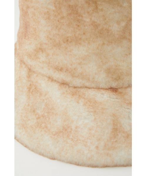 SLY（スライ）の「F FUR BUCKET HAT バケット ハット（ハット・レディース・ブラック/ベージュ/マルチ・FREE）」の21枚目の写真