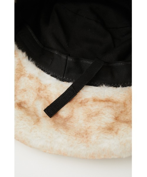 SLY（スライ）の「F FUR BUCKET HAT バケット ハット（ハット・レディース・ブラック/ベージュ/マルチ・FREE）」の18枚目の写真