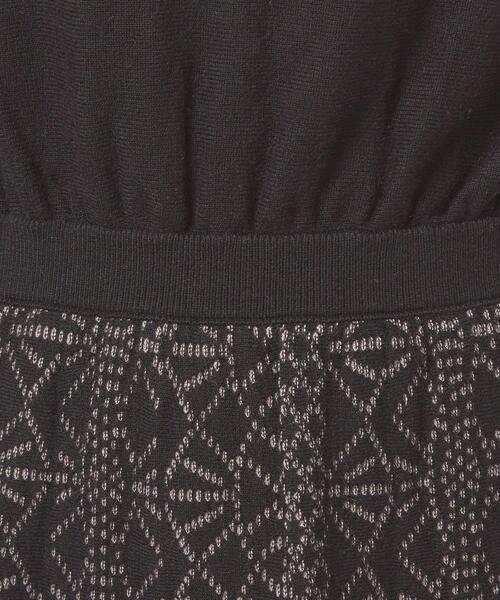 closet story（クローゼットストーリー）の「＜closet story＞レースジャカード ニットワンピース -ウォッシャブル-（ワンピース・レディース・ネイビー/ベージュ/ブラック・FREE）」の16枚目の写真