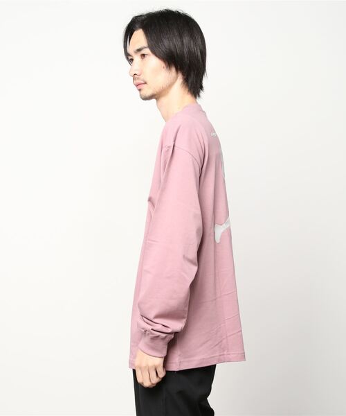 LMCの「ACTIVE GEAR INT LONG SLV TEE(Tシャツ/カットソー・メンズ・ブラック/グレー×ピンク・S/M/L/XL)」の11枚目の写真