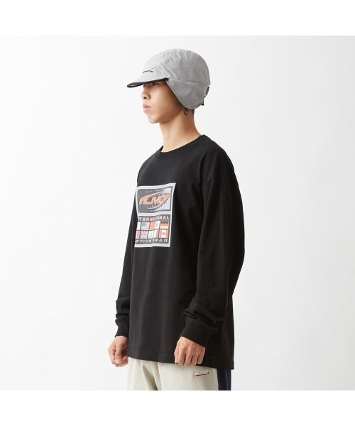 LMCの「ACTIVE GEAR INT LONG SLV TEE(Tシャツ/カットソー・メンズ・ブラック/グレー×ピンク・S/M/L/XL)」の6枚目の写真