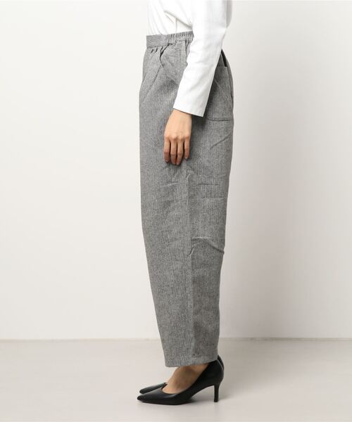 ehka sopo（エヘカソポ）の「ツイードストレートパンツ（その他パンツ・レディース・グレー/チャコール/ブラウン・ﾌﾘ-）」の5枚目の写真
