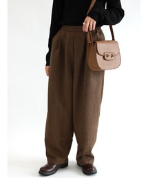 ehka sopo | ツイードストレートパンツ(その他パンツ)