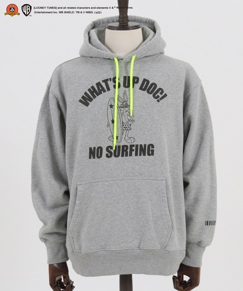 felkod（フィルコッド）の「mpa2770-BUGS BUNNY - Print Parka (Surf Style) パーカー（パーカー・メンズ・ブラック/トップグレー・M/L/S）」の16枚目の写真