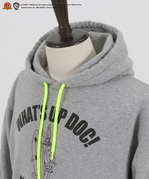 felkod（フィルコッド）の「mpa2770-BUGS BUNNY - Print Parka (Surf Style) パーカー（パーカー・メンズ・ブラック/トップグレー・M/L/S）」の18枚目の写真