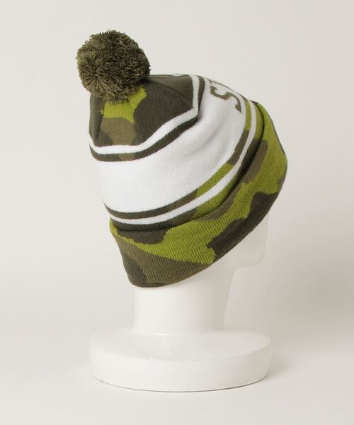 STANCE(スタンス)の「【STANCE/スタンス】OG POM BEANIE ポンポン付ビーニー ニットキャップ スキー スノーボード(ニットキャップ/ビーニー・メンズ・カモフラージュ/ブルー系その他/その他/オフホワイト/ブラック系その他/ブラック・FREE)」の8枚目の写真