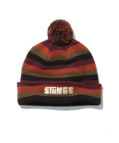 STANCE(スタンス)の「【STANCE/スタンス】OG POM BEANIE ポンポン付ビーニー ニットキャップ スキー スノーボード(ニットキャップ/ビーニー・メンズ・カモフラージュ/ブルー系その他/その他/オフホワイト/ブラック系その他/ブラック・FREE)」の4枚目の写真