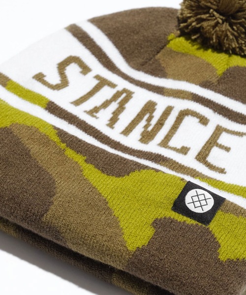 STANCE(スタンス)の「【STANCE/スタンス】OG POM BEANIE ポンポン付ビーニー ニットキャップ スキー スノーボード(ニットキャップ/ビーニー・メンズ・カモフラージュ/ブルー系その他/その他/オフホワイト/ブラック系その他/ブラック・FREE)」の7枚目の写真
