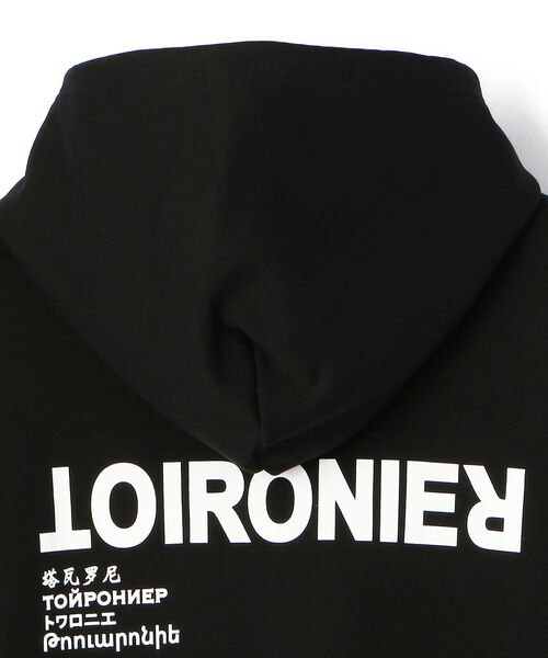 GARDEN TOKYO（ガーデントウキョウ）の「【WEB LIMITED】TOIRONIER/トワロニエ/DAILY LINE PULL PARKA/デイリーラインプルパーカー（パーカー・メンズ・ホワイト/ブラック・1/2）」の20枚目の写真