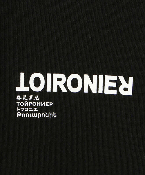 GARDEN TOKYO（ガーデントウキョウ）の「【WEB LIMITED】TOIRONIER/トワロニエ/DAILY LINE PULL PARKA/デイリーラインプルパーカー（パーカー・メンズ・ホワイト/ブラック・1/2）」の19枚目の写真