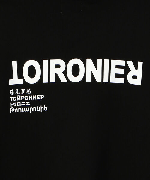 GARDEN TOKYO（ガーデントウキョウ）の「【WEB LIMITED】TOIRONIER/トワロニエ/DAILY LINE PULL PARKA/デイリーラインプルパーカー（パーカー・メンズ・ホワイト/ブラック・1/2）」の18枚目の写真