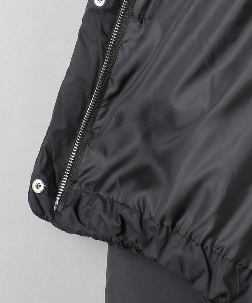 BEAUTY&YOUTH UNITED ARROWS（ビューティーアンドユースユナイテッドアローズ）の「BY タフタ ショート ダウンジャケット -2WAY-（ダウンジャケット/コート・レディース・ブラック/ベージュ・S/M）」の21枚目の写真